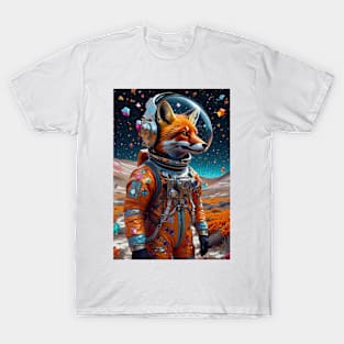 Astronaut Fox T-Shirt